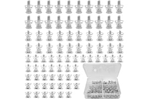 CISHOW 80 vis à ressort, M2 x 6,35/8/9, M2,5 x 10b, carte graphique GPU, dissipateur de chaleur, vis, carte graphique de dissipation de chaleur, vis fixes, vis à ressort pour carte graphique