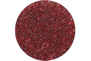 Gkelaly 10000Pcs Wine Red Glass Seed Beads Bulk for Jewellery Making, 2mm Small Pony Beads for Bracelet Necklace Earring Making & Crafting