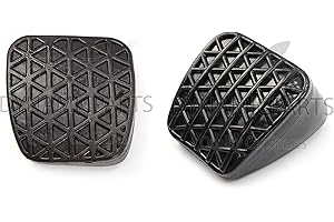 DYNAMIC PARTS QUALITY CAR SPARES Clutch & Brake Pedal Pad Rubbers Compatible For Vauxhall/Astra J Insignia A 13281359