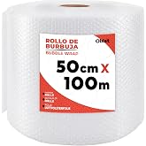 Oblait Bubble Paper Roll 50 cm x 100 m | Packaging and Moving Roll | Ideal for the protection of fragile objects in shipping