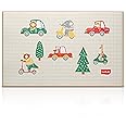 Luv Lap Air-Filled Waterproof Multi-Functional Baby Play mat for Floor - Wheelie, Baby Crawling mat, Floor mat for Kids, Bed Protector, Flodable, Lightweight & Big Size 90cmx60cm, Non Toxic, Non Slip