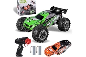 Hereneer Coche Teledirigido, 2.4GHz Coches para Niños, 20km/h Coche RC, 1:18 Carro de Control Remoto con 2 Baterías, Coche Radiocontrol para Niños, Coches Teledirigidos Juguetes Niños 6 Años