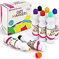 The Glowhouse 8 Dot Markers Colourful Set Washable Non-Toxic Marker for Children Early Education Creative Art Bingo Dabber