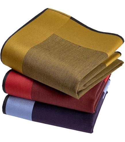 ONYX | Mouchoirs Homme de Qualité | Boîte Cadeau