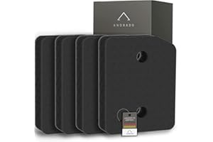 ANDRADO 4er-Set Miele Trockner Filter 9164761 I Sockelfilter für T1 - Trockner I 207 x 157 x 30mm I Ersatzteile für Wärmepumpentrockner