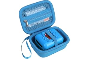 BOVKE Custodia da trasporto per Bitzee Disney/Bitzee Magicals/Bitzee Interactive Toy Digital Pet Custodia, Caso per Bitzee Virtual Electronic Pets Toys, Spazio extra per batterie, Blu Chiaro