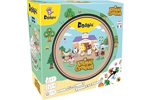 Asmodee - DOBBLE Animal Crossing - Jeux de société - Jeu de Cartes, rapidité et Observation - Jeu Famille et Enfants à partir de 4 Ans - 2 à 8 Joueurs - Version Française et Néerlandaise