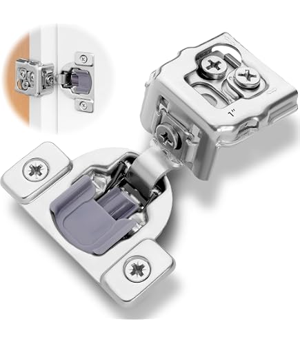 Hinges For Cabinet Doors ITROLLE 10PCS White 86 Degree Angle Restriction Hinge Clip Cabinet Soft Close Hinge Door Stops
