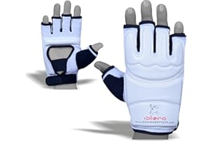 ISLERO FITNESS Islero Rex Leather GEL Gloves MMA Boxing Punch Bag Martial Arts Karate Mitts