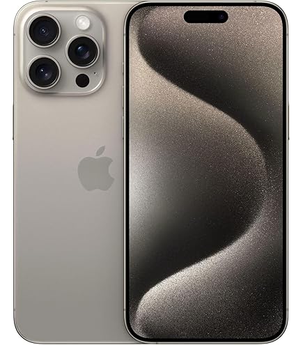 Apple iPhone 16 Pro Max, 512GB, Natural Titanium (Renewed): Amazon
