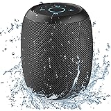 ZEALOT Cassa Bluetooth Portatile, Altoparlante Bluetooth con Luce LED, Bassi Potenti, Altoparlante Impermeabile IPX6, Carta d