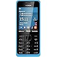 Nokia Asha 301 Dual-SIM 256MB ROM + 64MB RAM (GSM Only | No CDMA) Factory Unlocked 3G Smartphone (Blue) - International Version