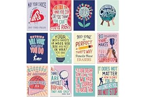 SWEETZER & ORANGE Inspirational Notebook Set. 12 Journal Notebooks for Women and Kids. 3.5 x 5” Small Journal. Stocking Stuffers for Kids, Teacher Supplies for Classroom, Bible Journaling Supplies