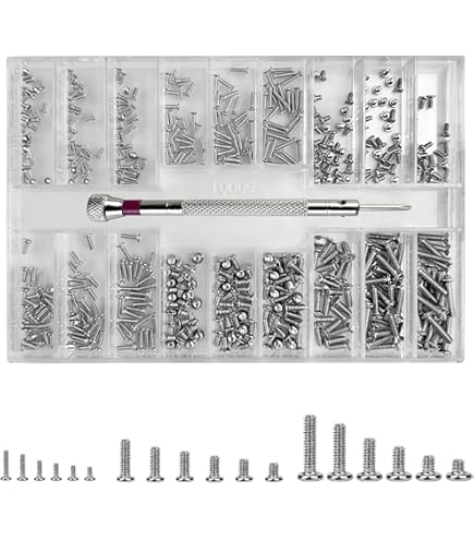 Acquista Set Di Viti Per Occhiali Assortite In Acciaio Inossidabile Da 120 Pezzi/scatola Con Piccolo Cacciavite In Italia A Partire Da 2.88 - Foto 2