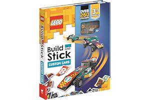 LEGO® Build and Stick: Custom Cars (Includes LEGO pieces, book and over 260 stickers): Includes LEGO® bricks, book and over 260 stickers (LEGO® Build and Stick Activity Box)