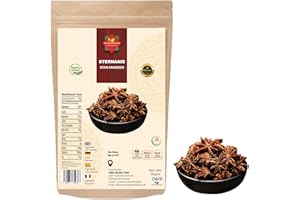 THE WORLDWIDE MINT Sternanis (50 g / 1.76 oz) | Anissamen | Badiyan | Ganze Samen | Premiumqualität | Natürlich | Vegan | Nicht Gentechnisch Verändert | Keine Zusatzstoffe | Keine Konservierungsstoffe