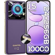 OUKITEL C60 Pro Smartphone Android 15, 10000mAh Telefono Cellulare