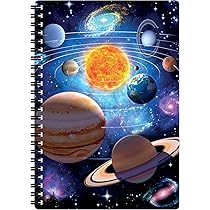 Bloc-Note - Flamants Roses De Deluxebase. Carnet à Spirale A6 Art