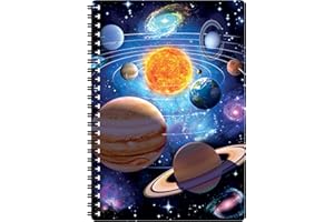 3D LiveLife A5 Notebook - You are Here from Deluxebase. 80 Page Lenticular 3D Space Notebook. Superb School or Office Stationery with Artwork Licensed from Renowned Artist David Penfound