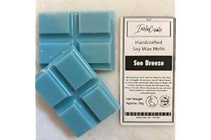Ditzy Doll SEA BREEZE WAX MELT BAR - Handcrafted Highly Fragrant Air Freshener Home Fragrance Candle Wax Warmer Wax Melt Burners