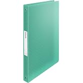 Esselte Ring Binder, Capacity 140 Sheets, 20 mm Spine, A4 Folder with 4 Rings, Soft Cover, Home and Office, Embossed Design,