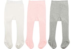 Durio Baby Strumpfhose für Mädchen Jungen Baumwolle Kinderstrumpfhose Kinder Strumpfhosen Set Warme Strümpfe Leggings