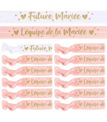 Lot De 16 Bracelets Silicone Pour Enterrement De Vie De Garçon – 1 « Futur Marié » Et 15 « Ami Du Marié » – Couleurs Bleu Et Blanc – Accessoire Fête Mariage Et Fiançailles