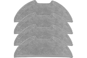 Puupaa Panno di ricambio per aspirapolvere robot Eureka E20 Plus, lavabile e riutilizzabile, accessori di ricambio (confezione da 4)