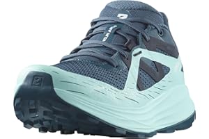 Salomon Ultra Flow Gore-Tex Impermeables Zapatillas de Trail Running para Mujer, Resistente al mal tiempo, Amortiguación del asfalto al sendero, Preparada para terrenos mixtos