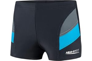 Aqua Speed Leo + Andy + Diego Baúles de baño para niños | 104-152 cm | protección contra los Rayos UV | Resistente al Cloro | cordón de Ajuste