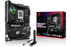 ‎ASUS ASUS ROG Strix Z890-F Gaming WiFi Mainboard Sockel Intel LGA 1851 (ATX, Advanced AI, DDR5, WiFi 7, 5X M.2, Q-Release, PCIe 5.0, 2X Thunderbolt 4, DIMM Fit)