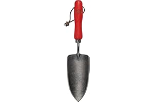 Felco Garden hand Trowel Model 401 Forged Baron Hardened Steel Ash Wood Handle Gardening Planting Weeding Horticulture made in Netherlands