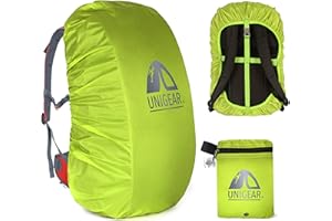 ‎UNIGEAR Unigear Regenschutz für Rucksäcke Schulranzen mit Reflektor, wasserdichte Regenhülle Rucksack Cover regenüberzug für Camping Wandern Backpack