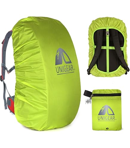 Lyivisk Lot De 2 Housses De Sac à Dos Imperméables (40-50 L