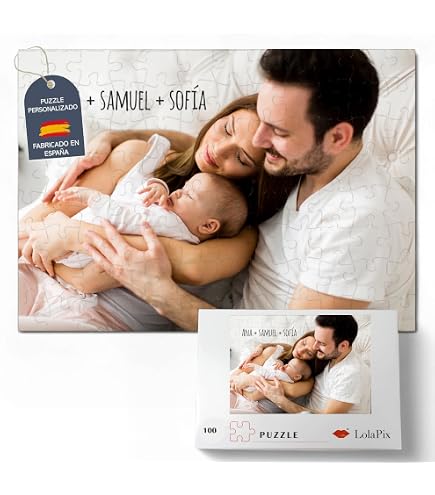 Puzzle Magnetico Personalizzato Wanapix Con Foto E Testo - 9 Pezzi In Barattolo Di Latta