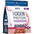 Applied Nutrition Casein Protein Powder - Micellar Casein Supplement, Slow Release Protein (900g - 30 Servings) (Strawberry Cream)