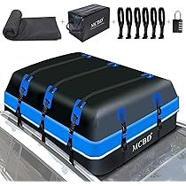 Car Rooftop Cargo Carrier Bag, 30 Cubic Feet Soft-Shell Luggage