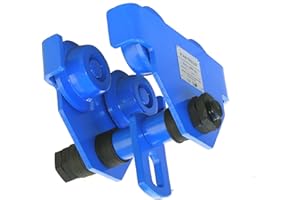 Pro-Lift-Montagetechnik 1000kg Laufkatze, schwere Ausführung, mit Anschlagwinkeln, N, 00647