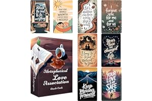 HAN YU BOWEN Metaphorical Love Association Oracle Cards: Love Oracle Cards, Oracle Cards for Beginners, Dive into a World of Metaphor and Association, Inspire Creative Thinking, Enhance Insight, Guide, Awaken