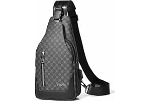 FSD.WG FSD. WG - Zaino da uomo con tracolla, borsa a tracolla, borsa da viaggio, borsa da escursionismo, borsa da uomo resistente all'acqua