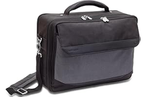 ELITE BAGS EB Doctor's Mallette du médecin (Noir et Gris)