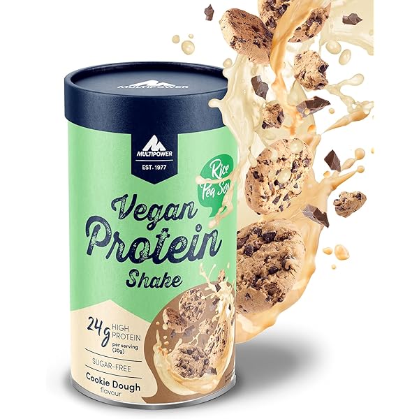 OMNi POWER Protein Plus Vanille 900g - Veganes Proteinpulver Mit Kiwi-Enzymen