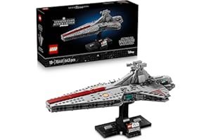 LEGO Star Wars 75441 Angriffskreuzer der Venator-Klasse - Modellbau-Set des republikanischen Kriegsschiffs für Erwachsene - Deko für Wohnzimmer & Regal - Geschenk für Fans von Die Rache der Sith