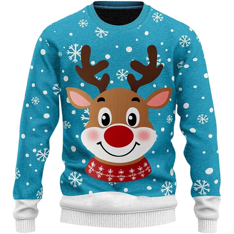 Pull De Noël Drôle Pour Femme – Sweat Polaire Avec Motif Bonhomme De Neige, Style Moche Et Chaud Pour Les Fêtes
