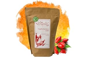 BEST OF HUNGARY Ground Rosehip Seed Powder 500g - Raw & Healthy Superfood