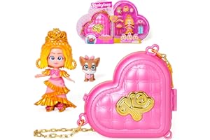 KOOKYLOOS Golden Gala Series TAYLOR'S DELUXE SET, Collectable doll from the Golden Gala series. Contains 1 doll, 3 sets of clothes, 2 pairs of shoes, 1 pet and accessories. Includes 1 handbag
