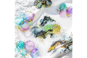 Arpaper Estetica Scrapbooking Adesivi Set 90 Pz Journal Stickers Accessori Decorativi DIY Scrapbooking, Album, Blocco Note (adesivi acquerello)