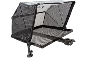 Ultimate Seatbox Bait Tray With Cover 40x40cm | Fishing side tray