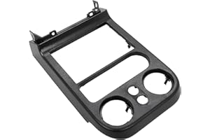 HECASA Armaturenbrett-Blende, kompatibel mit Mazda Miata 1990–1993, Ersatz für NA01-55-210B-00, Armaturenbrett-Verkleidung aus Kunststoff, Schwarz