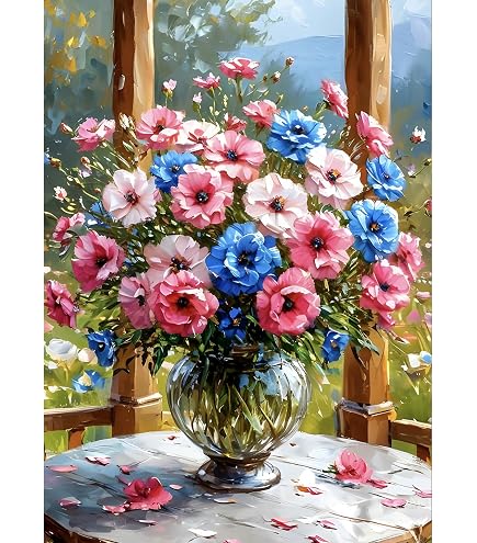 GDYEEH 5D Diamond Painting Set – Bunte Vögel, DIY Diamantbild Zum Entspannen, 30x30 Cm